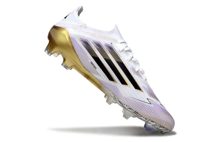 Бутсы F50 Elite FG White-Gold c-26 фото