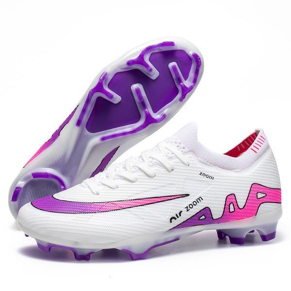 Бутсы Caroc Air Zoom-605 Whit/Pink FG nb-50-47 фото